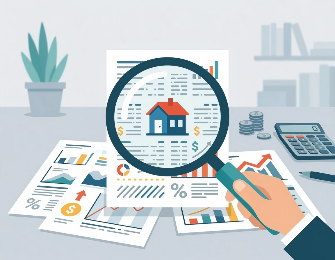 금융 거래 내역과 부동산 자산을 추적하는 돋보기